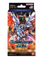 A brand-new card game from Bandai based on the long-running Battle Spirits trading card game. After 14 years and over 60 booster sets in Japan, Battle Spirits is finally reborn for competitive card game players around the world. Contents: 2 * Booster Pack (BSS01)2 * Promo Cards15 * Core1 * Soul Core