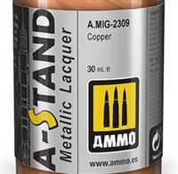 Using the extensive range of A-Stand metallic colours, you can paint any metallic finish on your models including copper, brass, gold, chrome and different shades of burnt metal. These metal colours are extremely tough and won´t be affected by any product or paint, and their very fine pigment creates a completely smooth finish.