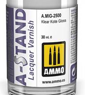 A-Stand Klear Kote varnishes offer extremely durable matt, satin and gloss finishes. Of course, they can be mixed together to obtain all types of intermediate finishes.