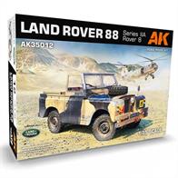 AK Interactive 35012 1/35th Land Rover 88 Series IIA British Armed Forces Rover Kit