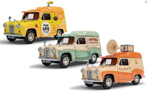 Wallace &amp; Gromit Austin A35 Van Collection - Cheese Please!, Top Bun, Spick &amp; Spanmobile