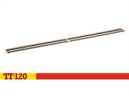 The backbone of any model railway, this length of straight track will help you create long runs on which your trains can be run and admired. This code 80 track piece, measuring 332mm, is ideal for constructing your layout and is compatible with other code 80 track.Length 332mm