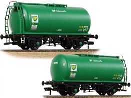 Britain’s railways have long been used to transport oil and petroleum products and the 45 Ton Tank Wagons, later given the TOPS code TTA, were introduced by British Rail to replace an ageing fleet of private owner tank wagons of various design. Used extensively throughout Britain for many decades, the final examples have recently been withdrawn from traffic.This Bachmann Branchline model features finely moulded catwalks, end ladders and footsteps and separately fitted brake gear, linkage and hand brake levers.