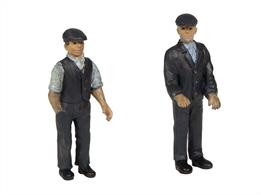 Every locomotive needs a crew, and this Footplate Crew by Scenecraft is designed to be used with both the open-cab and enclosed-cab Quarry Hunslet locomotives in our Bachmann Narrow Gauge NG7 range, along with other 7mm scale steam locomotives.