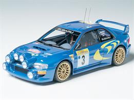 Tamiya 1/24 Subuaru Impreza 98 WRC 998 Monte Carlo Rally CarTeam drivers included Colin McRae.
