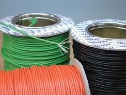 Pink &nbsp;16/0.2mm multicore equipment wire for lower resistance. Ideal for wiring model railways and similar applications: Rated: 3A @ 1000v max. Outside diameter: 1.6mm