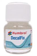 Humbrol Decalfix 28ml Bottle DF28 AC6134A water-based liquid ideal for softening and applying decals.