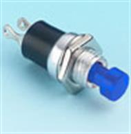 Economy type push toÂ make contact push button switch.28mm long x 10mm diameter. Hole size required to fit 7mm.