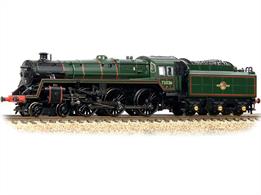 With upgrades to allow SOUND FITTED models to be produced now complete, this Graham Farish BR Standard Class 5MT now features a Next18 DCC decoder interface and pre-fitted speaker. Depicting No. 73026 in BR Lined Green livery with Late Crest and coupled to a BR1 Tender, this model is also available with SOUND FITTED.