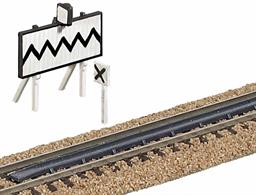 A essential feature on steam era main lines for over 100 years; this kit contains parts to make 370mm of troughs and includes relevant signboards. Use in conjunction with the Large Water Tower (Ref 256). Glue and paints are required to complete this model.