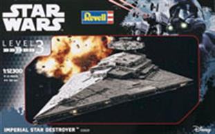 Revell 1/12300 Imperial Star destroyer Star Wars 03609Length 130mmNumber of Parts 21Glue and paints are required