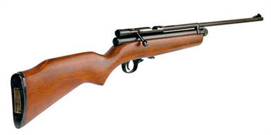The SMK XS-78 is one of the most popular air rifles with our customers. The rifle offers a good combination of a powerful air rifle suitable for target shooting or rodent control with traditional features of a bolt action and a nicely finished wood stock. The XS-78 is a 'double-charge' rifle which uses 2 of the small 12g powerlet cylinders which fit 'back-to-back' in the chamber beneath the barrel.We can supply the XS-78 rifle on its' own, or in a complete shooting bundle with scope and padded carry bag.Bolt action single shot air rifle powered by 2 x 12g Co2 cylinders (not included)Calibre 0.22 / 5.5mmVelocity approx 575fpsTrigger single stage, three way adjustable with trigger block safety catch.Scope grooves 11.5mm cut in breech block.Weight 2.6kgLength 1015mmNote : scope and pellets are not supplied with the riflePlease note : Air guns can be purchased from our shops at Bristol, Gloucester and Stonehouse. Air guns cannot be purchased online.