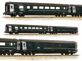 2-Coach Great Western Night Riviera coach pack comprising Mk3A SLEP Sleeper with Pantry No. 10532 &amp; Mk3B BFO Brake First Open No. 17174