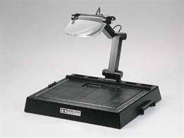 Large magnifying lens (15x10cm) to make working on small parts easy.Two adjustable arms to move lens to best position.