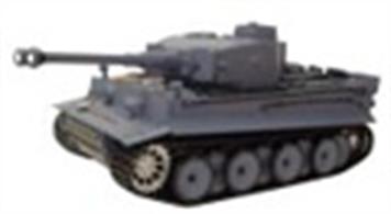 At over 50cm long, this fantastic BB firing TigerÂ 1 tank is a real beast.Â It featuresÂ a fully controllable rotating gun turret that fires standard 6mm BB's at a range of approximately 25 metres, recoil action, high grip rubber tracks and realistic suspension. Supplied complete with twin stick mutli function transmitter, high capacity 7.2v rechargeable Ni-Cd pack and charger. Switchable frequency allows 3 tanks to run at the same time, giving 3 corner battle capabilities!