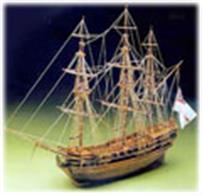 Mantua/Sergal 1/50 HMS President British Frigate Wooden Kit 792Typical light frigate built in Britain in the early 18th century. These ships were very fast and manoeuvrable and helped to give English supremacy of the seas during these troubled times.The kit includes laser cut frames for keel &amp; bulkheads, exotic wood strip for hull planking, wood for deck planking, masts and spars, lost wax brass castings, wooden fittings, laser etched detailing parts, and a silk flag. The instruction booklet is very detailed, covering every step of construction. Good value! Scale 1:50, Length: 520mm.Skill Level 2