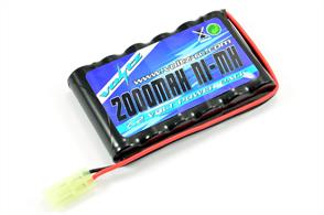 VOLTZ HOBBY 7.2V 2000MAH AA BATTERY PACK W/ MINI TAMIYA PLUG (HE00011) Ideal replacement for the Hobby Engine