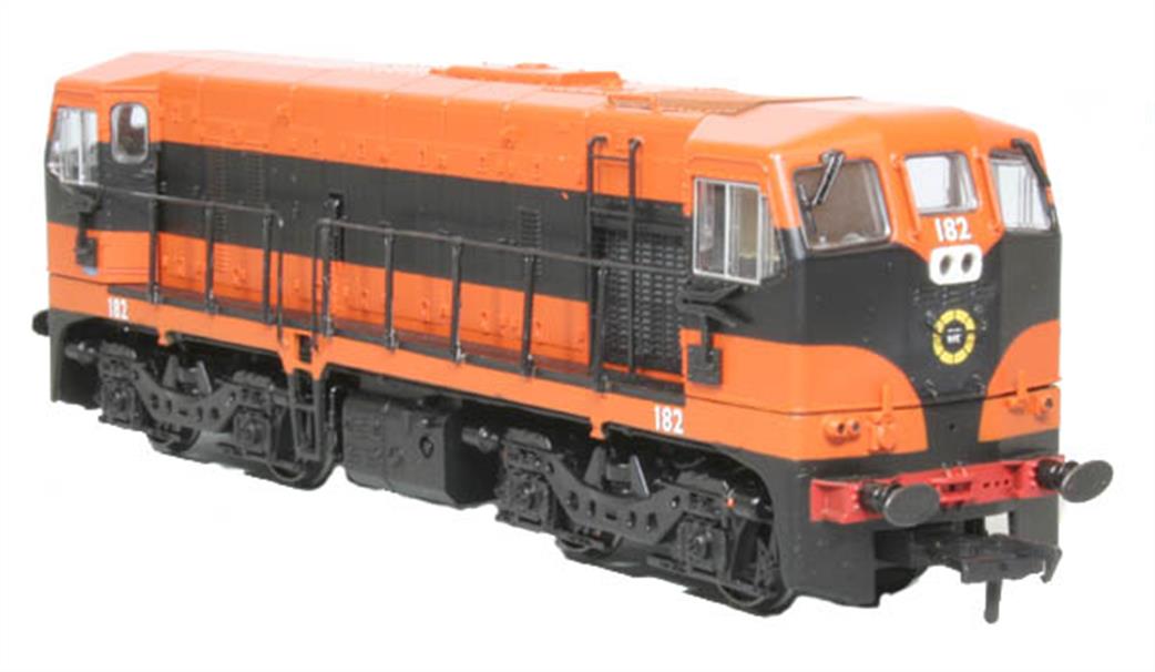 Murphy Models OO MM0191A CIE 191sa Class 181 EMD Diesel Locomotive SuperTrain Black & Orange Livery