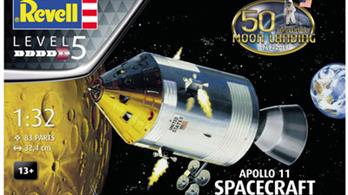 Revell 03703 1/32nd Apollo 11 Spacecraft with Interior Gift Set