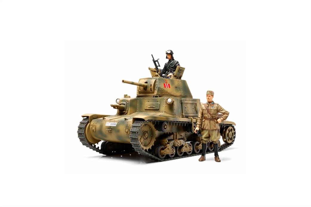 Tamiya 1/35 35296 Carro Armato M13/40 Italian WW2 Tank Kit