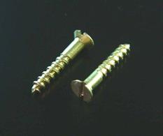 2g x 3/8" brass wood screws.Pack of 20