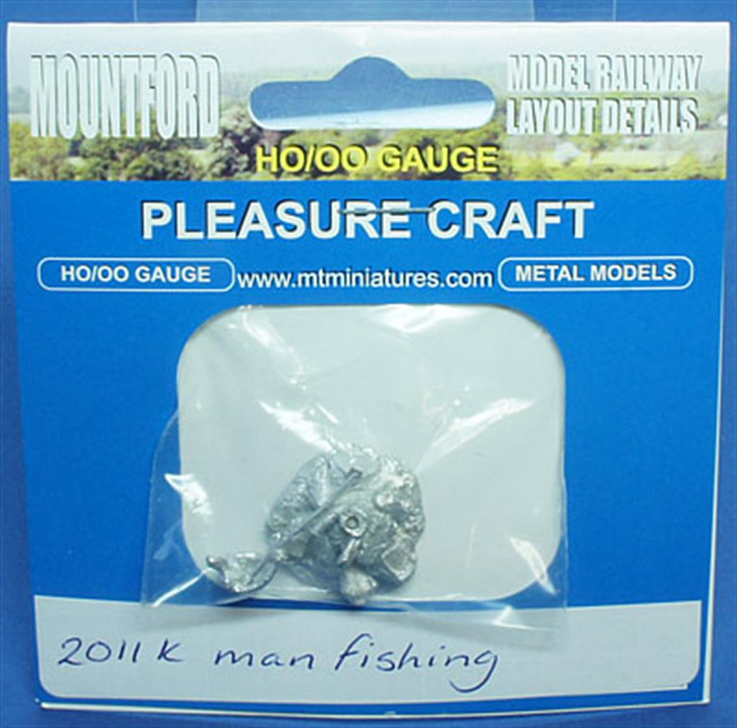 Mountford OO 2011K Unpainted Man Fishing Kit