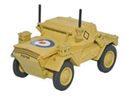 Oxford Diecast 1/76 Dingo Scout Car HQ 2nd Division El Alamein 1942 76DSC003