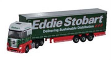 Oxford Diecast 1/148 Mercedes Actros Curtainside Eddie Stobart NMB001Mercedes Actros Curtainside Eddie Stobart