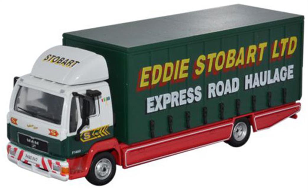 Oxford Diecast 1/76 STOB030 Eddie Stobart MAN L2000 Lorry Model