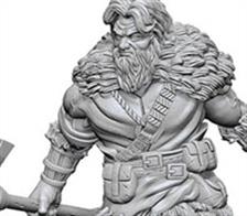 Wizkids Human Male Barbarian: D&amp;D Nolzur's Marvelous Unpainted Miniatures 72643Contains two unpainted figures (one each of two different moulds).