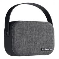 Volkano Fabric Series Bluetooth Speaker VK3020GRLThe ideal addition to any work space. This beautiful fabric covered speaker comes with a convenient carry handle and supports Aux In connections.