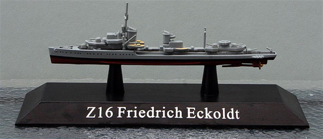 Altaya 1/1250 MAG KZ32 German Type 34A Z16 Friedrich Eckoldt
