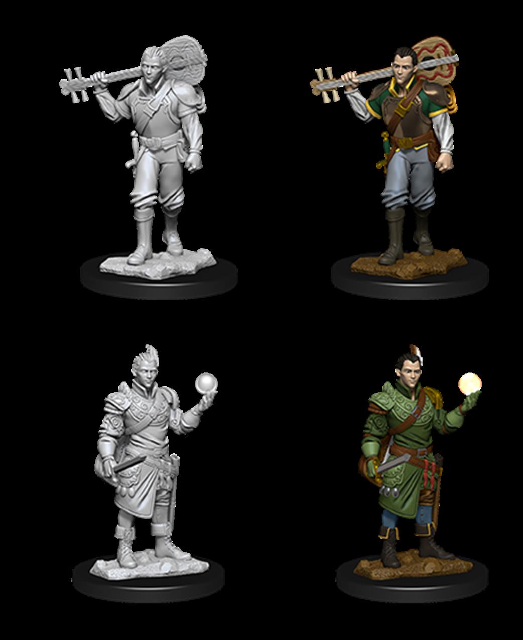 Wizkids  90055 Male Half-Elf Bard: D&D Nolzur's Marvelous Unpainted Miniatures