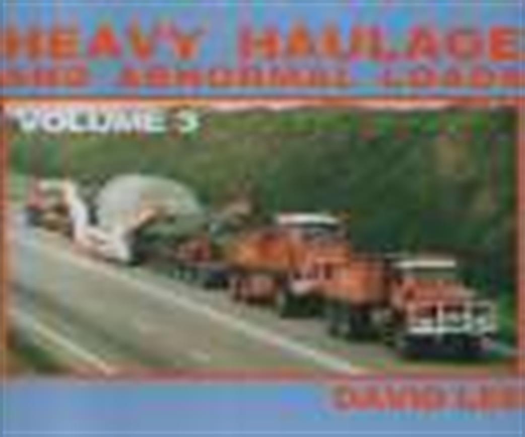 9781871565294 Heavy Haulage & Abnormal Loads Vol 3 Book by David Lee