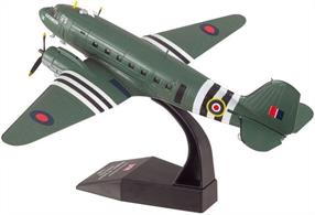 RAF Branded 1/100 Dakota 1944 Plane Model