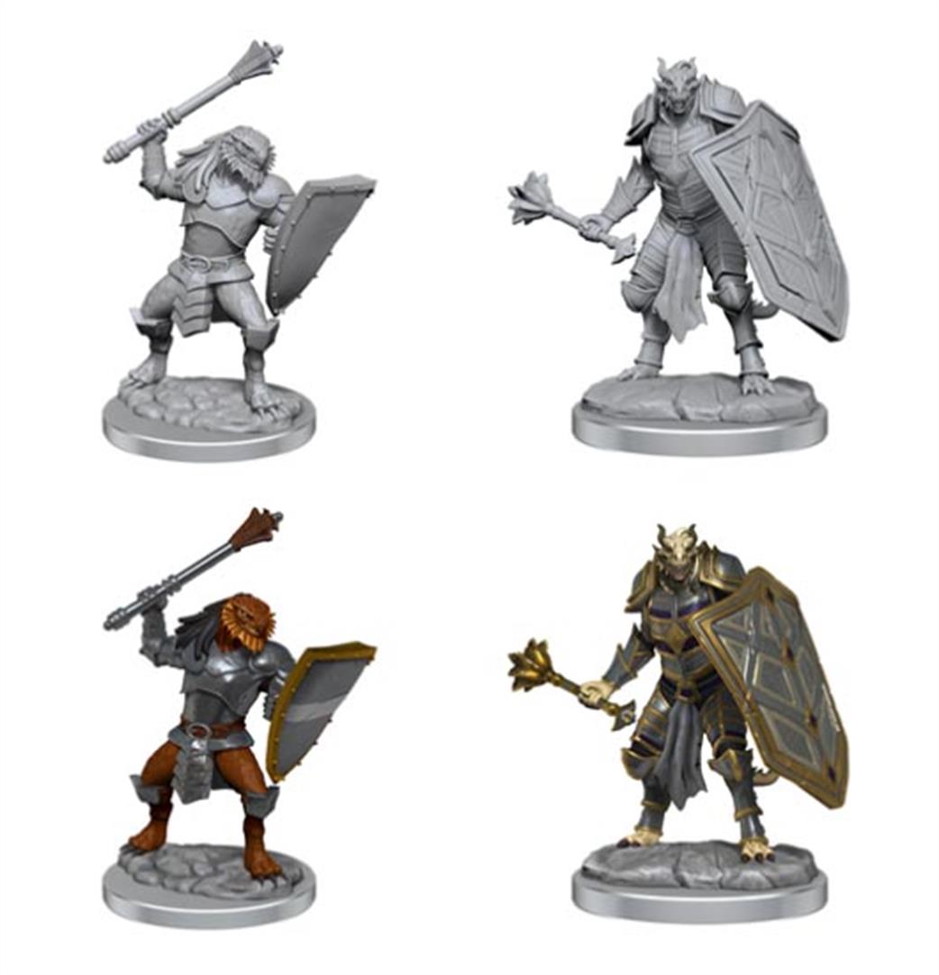 Wizkids  90522 Dragonborn Clerics: D&D Nolzur's Marvelous Unpainted Miniatures