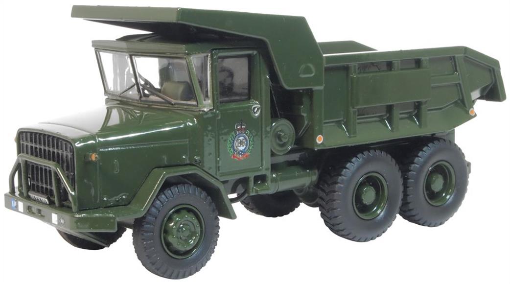 Oxford Diecast 1/76 76ACD003 Aveling Barford Dumper Truck Royal Engineers