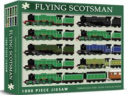 Flying Scotsman Through The Ages 1000 Piece Jigsaw Puzzle