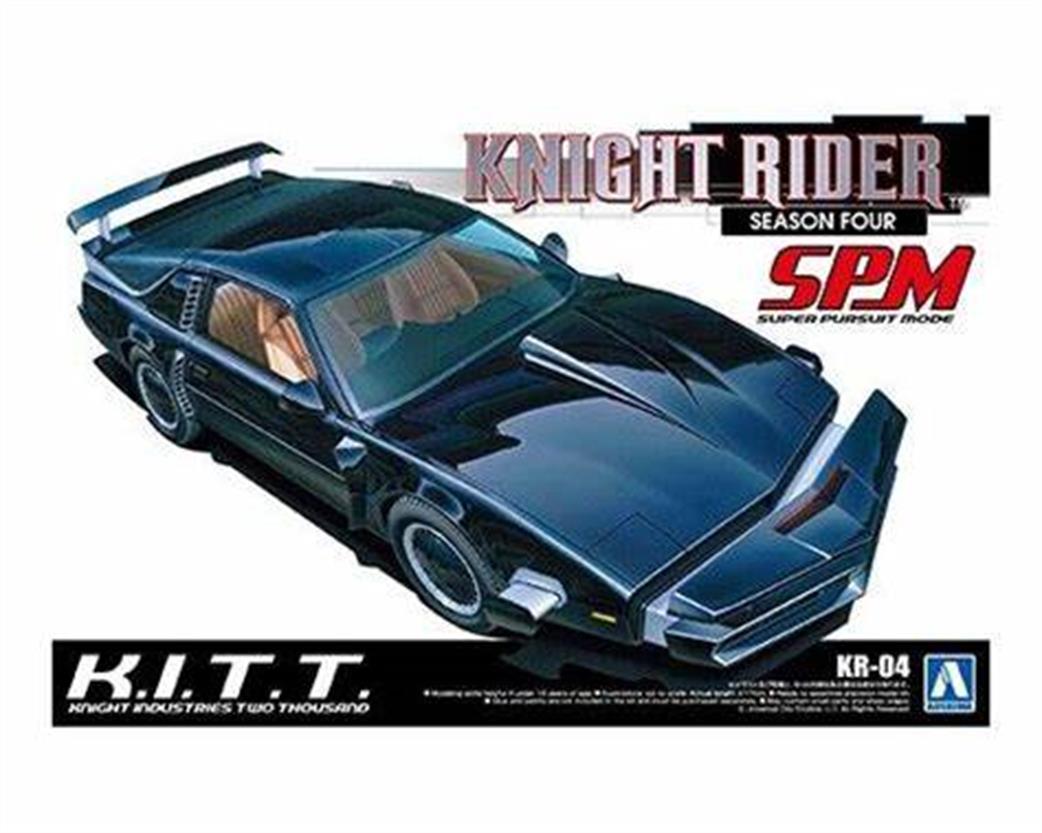 Aoshima  06378 Knight Rider KITT Season Four Plastic car Kit