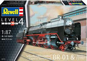 Revell 02172 1/87th Express Loco BR01 with Tender 2'2'T32 Kit